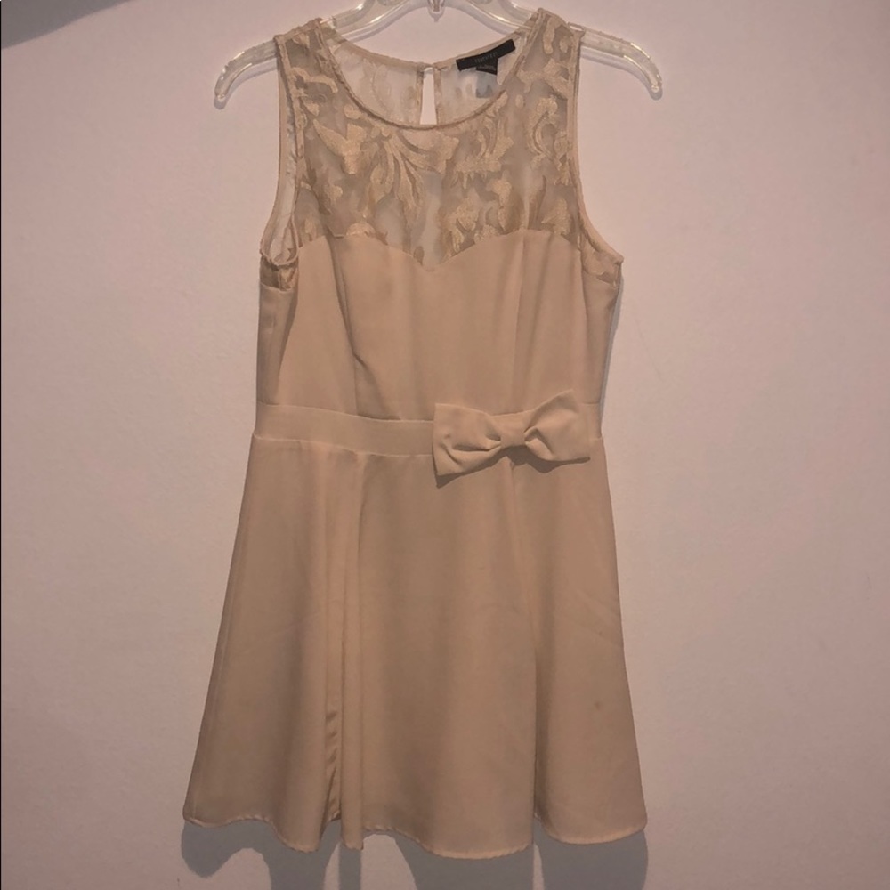 Lace Front Dress